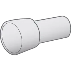 Insulated Butt Connector 6.2Mm 25 Pack