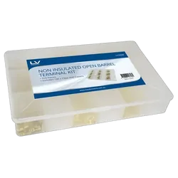Non Ins. Terminal Kit 550Pcs Includes 100X Clear Pvc Covers