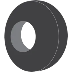 Rubber Grommet 5Mm Inside Diameter 7.2Mm Outside Diameter 10 Pack