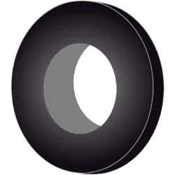 Rubber Grommet 25Mm Inside Diameter 31.7Mm Outside Diameter 10 Pack