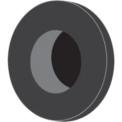 Rubber Grommet Blank 25.1Mm Outside Diameter 10 Pack