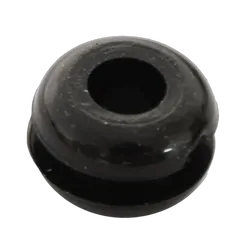 Rubber Grommet 3.18Mm(10Pcs) In Dia:3.18Mm Hole Dia: 6.35Mm