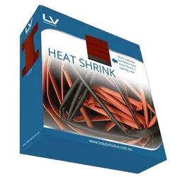 Heatshrink Red 13Mm X 8M Easy To Use Dispenser Box