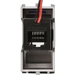 Nissan Early Uhf Radio Socket 1998-2013; Hole Size 40.5X21.3 38.4X19.9Mm Orange Led