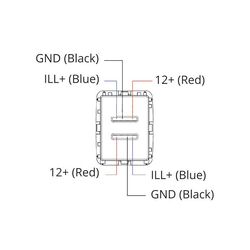 Nissan Late 2Xusb Port3.0/2.4A 2012-2017; Hole Size 27X20.3Mm 30.6X23.6Mm Orange Led