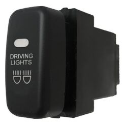 Mitsubishi Drv.Light Switch 22.7X16.4Mm Hole Size Various 2002-2015 Blue Led