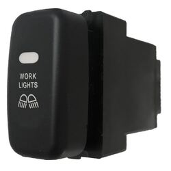 Mitsubishi Worklight Switch 22.7X16.4Mm Hole Size Various 2002-2015 Blue Led