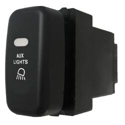 Mitsubishi Aux Light Switch 22.7X16.4Mm Hole Size Various 2002-2015 Blue Led