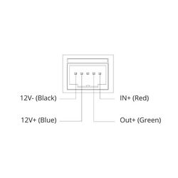 Off/Mom Onmitsubishi B/Link 2002-2015; Hole Size 22.7X16.4 43.1X26.7Mm Blue Led