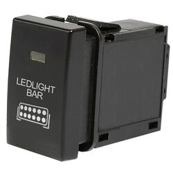 Ford Light Bar Switch 30.8X21Mm Hole Size Ranger Blue Led