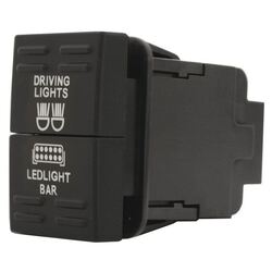 Ford Switch Dual Actuator 12V Driving Light/Led Light Bar 31.5X20.2Mm Hole Size
