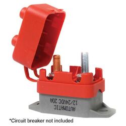 Red Circuit Breaker Insulator [5Pcs] Heavy Duty