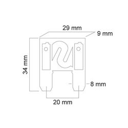 100 Amp Maxi Blade Fuse 10Pk