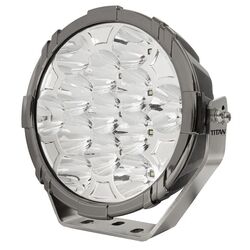 9" Titan Led Driving Light 130W - Long Range Black Chrome