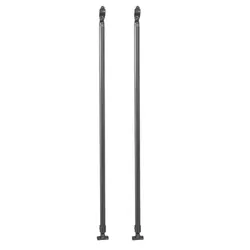  Bimini Top Support Poles (Stainless Steel) Fixed Bases and Open Knuckles