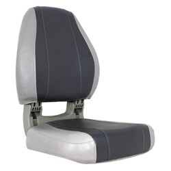 Oceansouth Sirocco Folding Seat - Grey/Charcoal