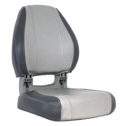 Oceansouth Sirocco Folding Seat - Charcoal/Grey