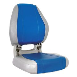 Oceansouth Sirocco Folding Seat - Grey/Blue