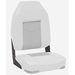 High Back Deluxe Seat White / Grey
