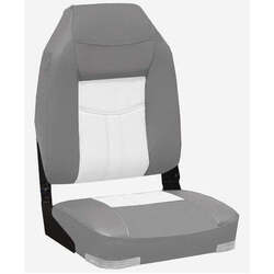 High Back Deluxe Seat Grey /White