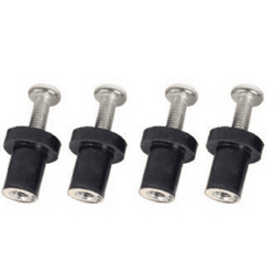 Oceansouth Titan Swivel Rubber Anchors (Set Of 4)