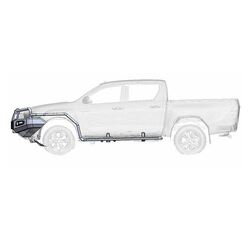 Max Side Rails To Suit Mazda BT-50 (2011)