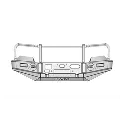 Max Icon Bullbar To Suit Ford PX Ranger MKI (2011-2015) Bumper Cut