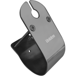 Uniden MBU-04BK 76mm Glossy Stainless Steel Bull Bar Mount with Cable Slot
