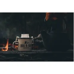 Dog & Gun Enamel Mug