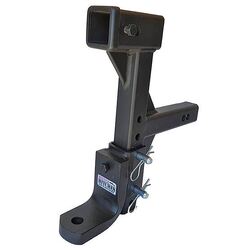 Adjustable Ball Mount Multi-Use With Top Receiver For Bike Carrier Etc
