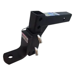 Ball Mount Adjustable 9-1/8 Drop 7-7/8" Rise 12" Length 2270Kg