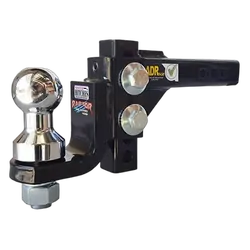 Ball Mount Raptor 4500Kg Adr Adjustable W/1-1/4 Ball Hole + Mhrb