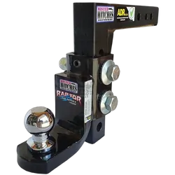 Ball Mount Raptor 4500Kg Adr Adjustable Long Shank