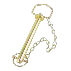 Clevis Hitch Pin H.T. 25.4mm X 160mm With Chain & Clip