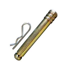 Clevis Hitch Pin 22mm With Clip, Zinc, Useable Length 100mm