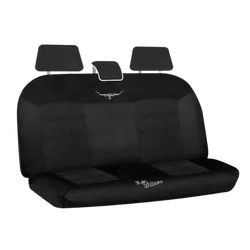 RM Williams Mesh Seat Covers Black Rear