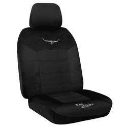 RM Williams Mesh Seat Covers Black Front Pair