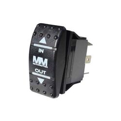 Mean Mother On/Off/On Illuminated Control Switch 