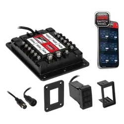 Metra Powersports - Switch Panel 6 Way 12V Bluetooth