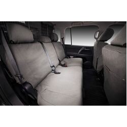 2Nd Row Leather And Fabric Buckets, 60/40 Base, 3 Headrests, Armrest Cup Holder To Suit Mazda Bt50