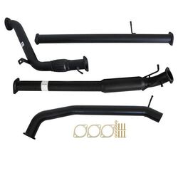 Mazda BT-50 Up, Ur 3.2L 2011 - 9/2016 3" Turbo Back Carbon Offroad Exhaust With Hotdog No Cat