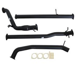 Mazda BT-50 Up, Ur 3.2L 2011 - 9/2016 3" Turbo Back Carbon Offroad Exhaust With Pipe Only