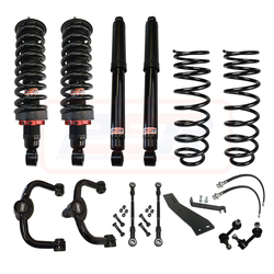 PSR TTG Shock Absorber Nissan Navara NP300 Coil Rear PSR TTG 3" Lift Kit LONG TRAVEL (2" Rear)