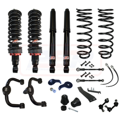 PSR TTG Shock Absorber Nissan Navara NP300 Coil Rear PSR TTG 2" Lift Kit LONG TRAVEL (1" Rear)