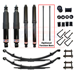 PSR TTG Shock Absorber Nissan Navara D22 PSR TTG 2" Lift Kit