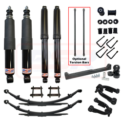 PSR TTG Shock Absorber Nissan Navara D22 PSR TTG 3" Lift Kit (2" Rear)
