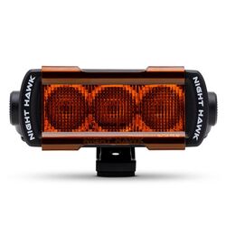 Bushranger Pair Of Orange Covers Diffused To Suit NHT Light Bars