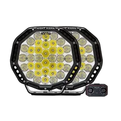 Night Hawk VBP - Variable Beam Pattern - 9" Driving Light Kit