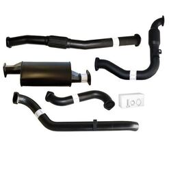 Nissan Patrol GU Y61 3.0L 2000 -2016 Ute, Wagon 3" Turbo Back Carbon Offroad Exhaust With Cat & Muffler