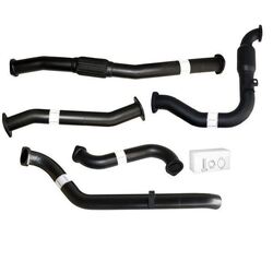 Nissan Patrol GU Y61 3.0L 2000 -2016 Ute, Wagon 3" Turbo Back Carbon Offroad Exhaust With Cat & Pipe Only